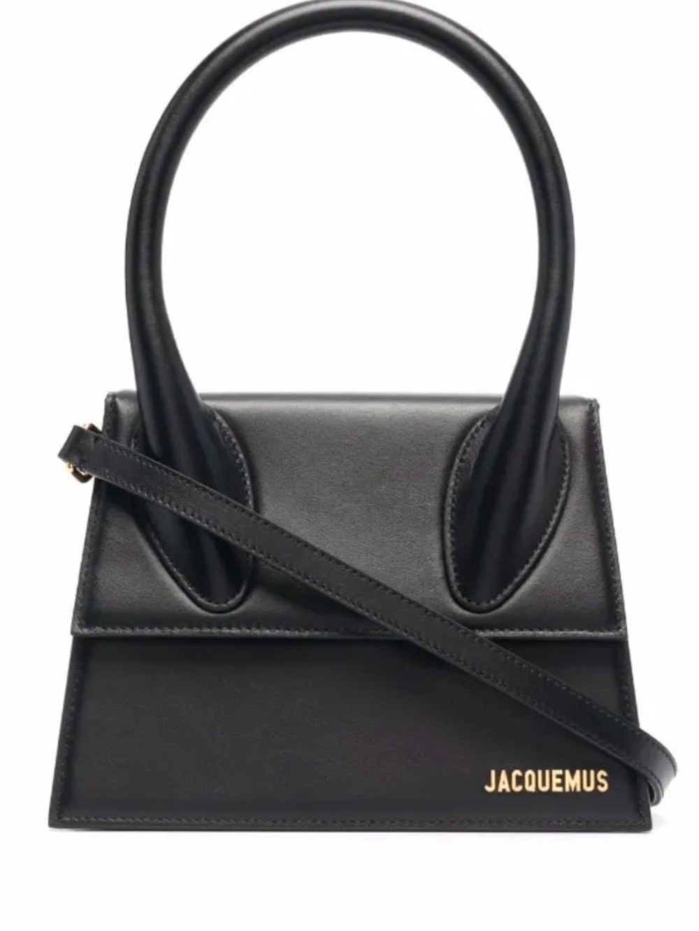 Jacquemus Black Mini Top-Handle Shoulder Bag